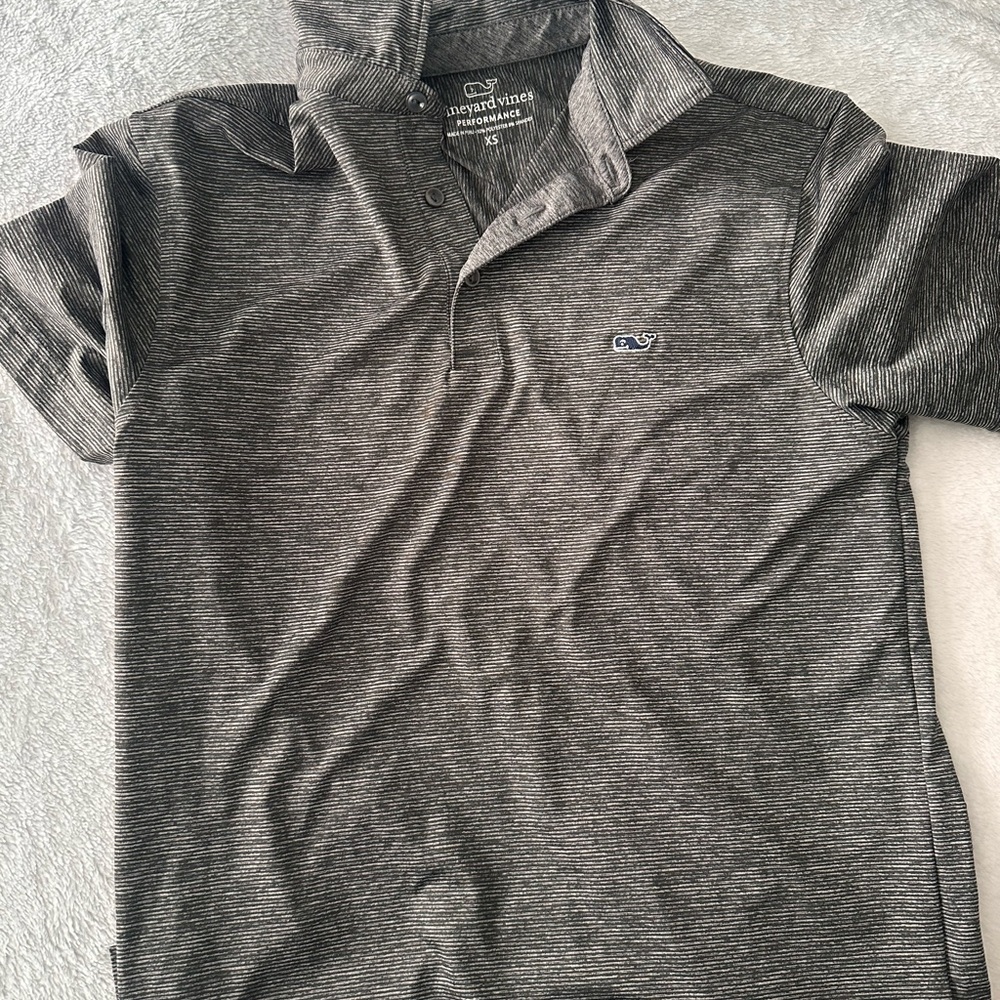 Vineyard Vines Charcoal Polo Shirt